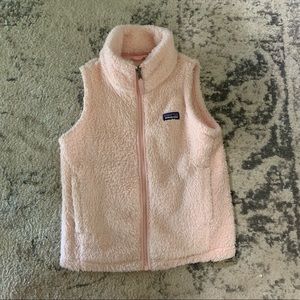 Girls Patagonia vest, size small, 7-8.